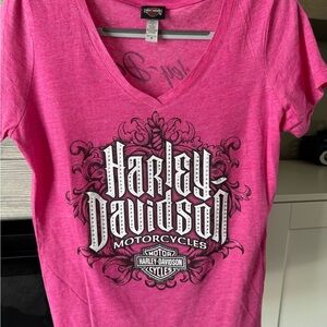Women’s Harley-Davidson V-Neck Bling T-shirt